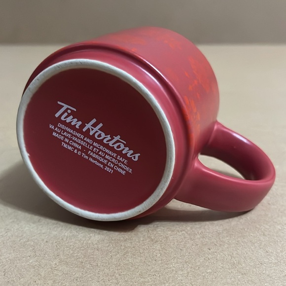 Tim Hortons Matte Snowflake Mug - Picture 5 of 5